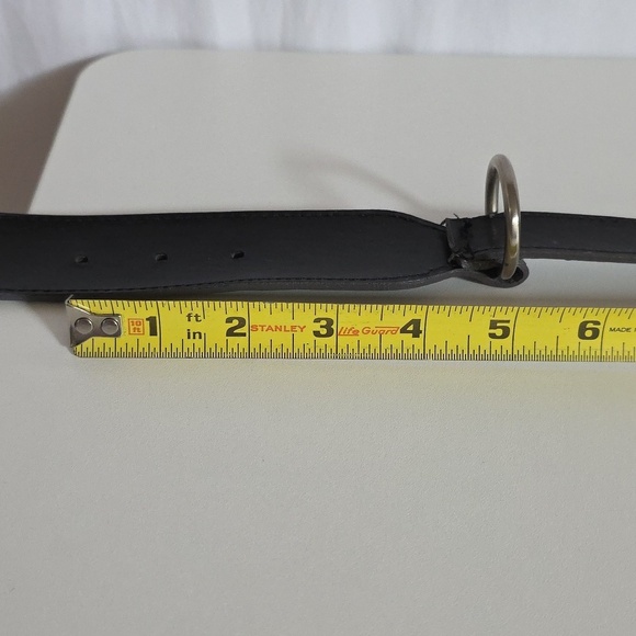 Carlisle Gray Leather Belt.  Size XS main image 11